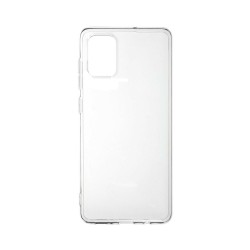 Capa de Silicone Macio para Samsung Galaxy A71 Transparente Capa de Silicone Macio para Samsung Galaxy A71 Transparente